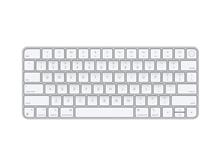 کیبورد بی‌سیم اپل مدل Magic Keyboard Silver US English With Touch ID MK293